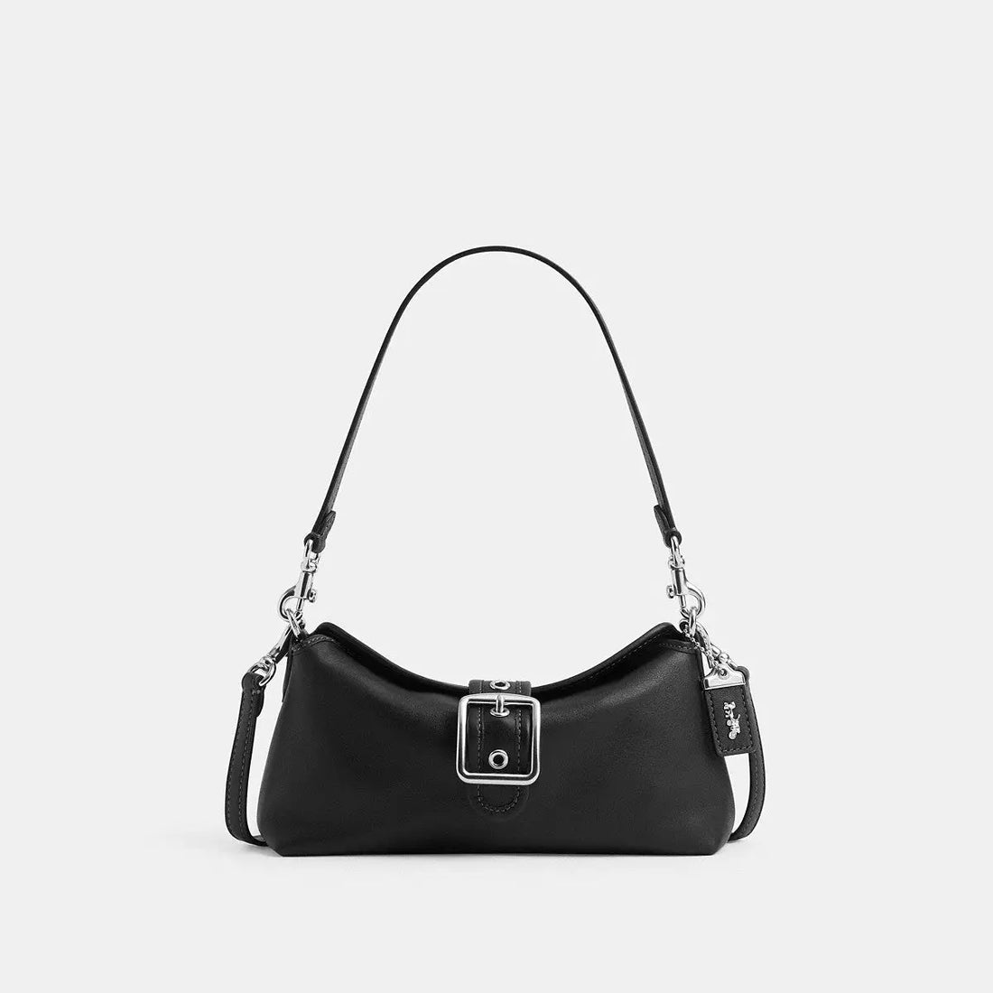 Coach Abbie Shoulder Bag Silver/Black