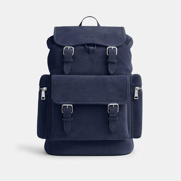 Coach Sprint Backpack Silver/True Navy