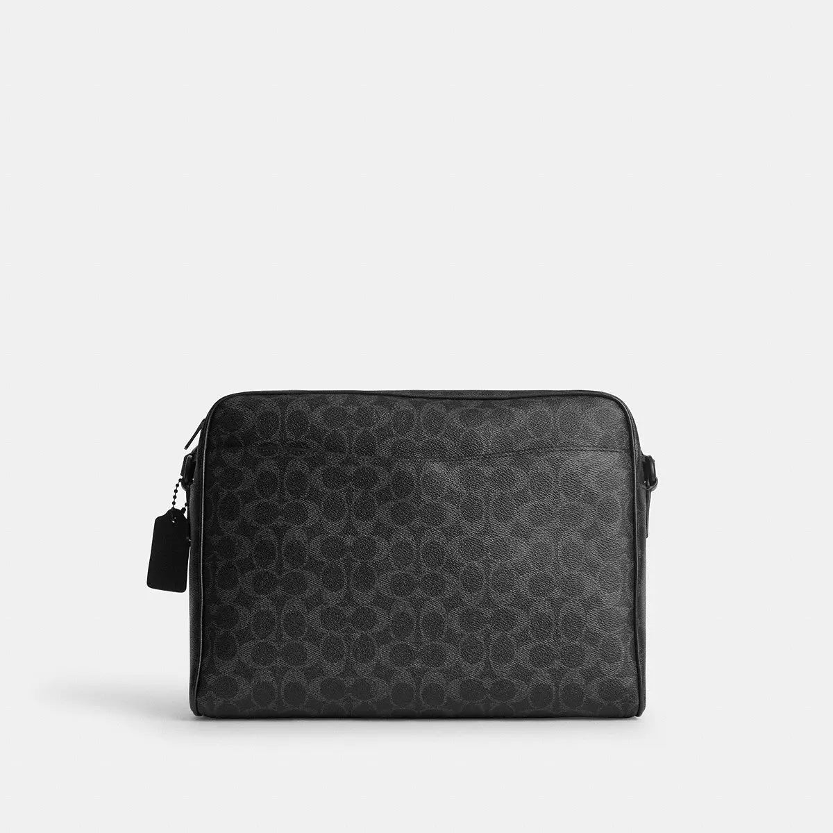 Coach Colton Crossbody Bag 34 Signature Canvas Matte Black