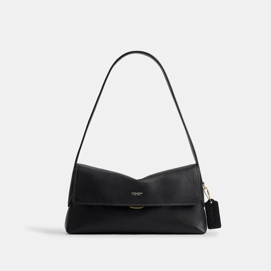 Coach Chelsea Shoulder Bag 26 Brass/Black