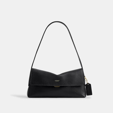 Coach Chelsea Shoulder Bag 26 Brass/Black