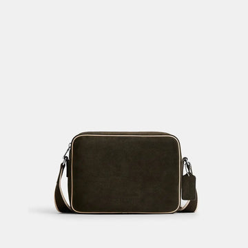 Coach Colton Crossbody Bag 25 Silver/Ebony/Ivory