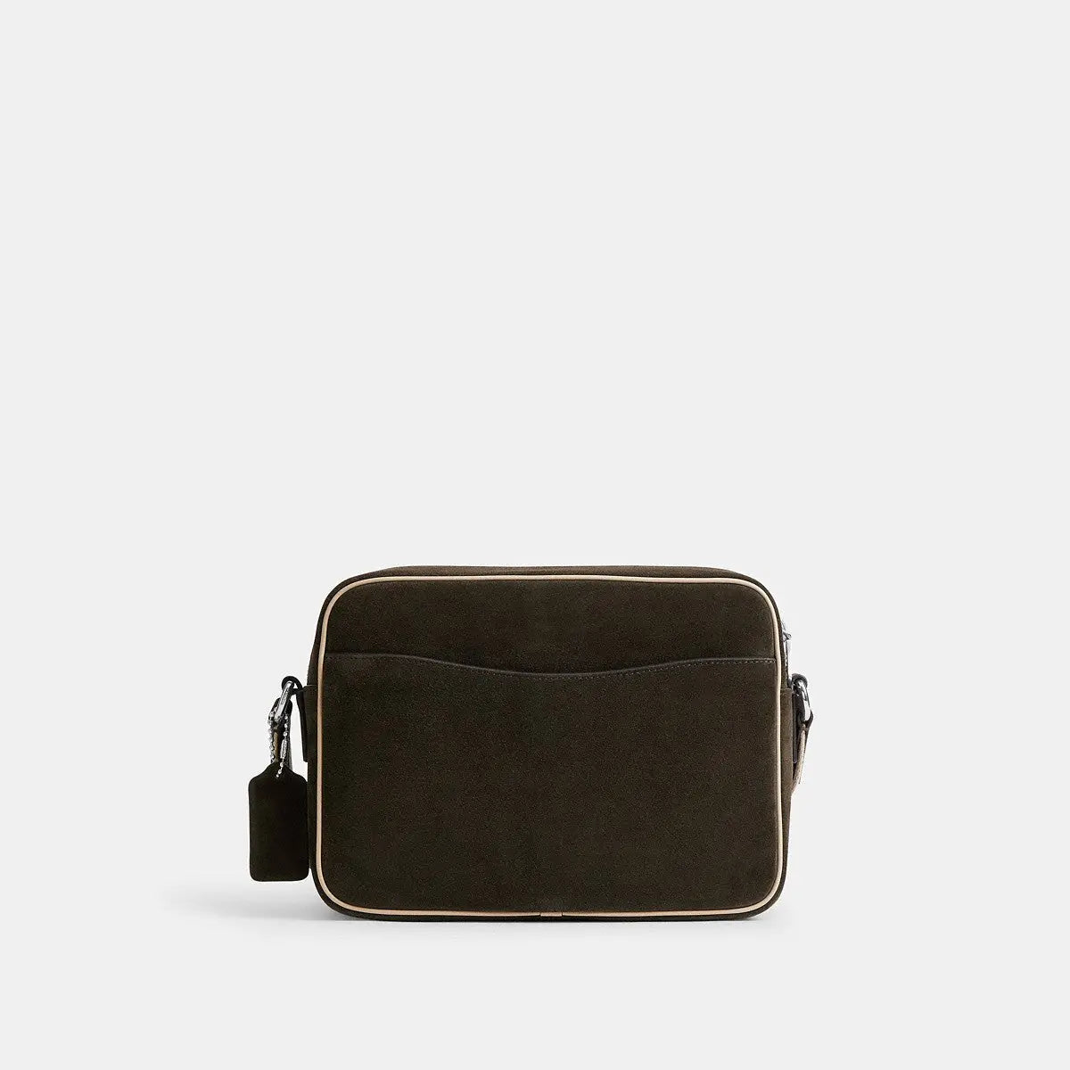 Coach Colton Crossbody Bag 25 Silver/Ebony/Ivory
