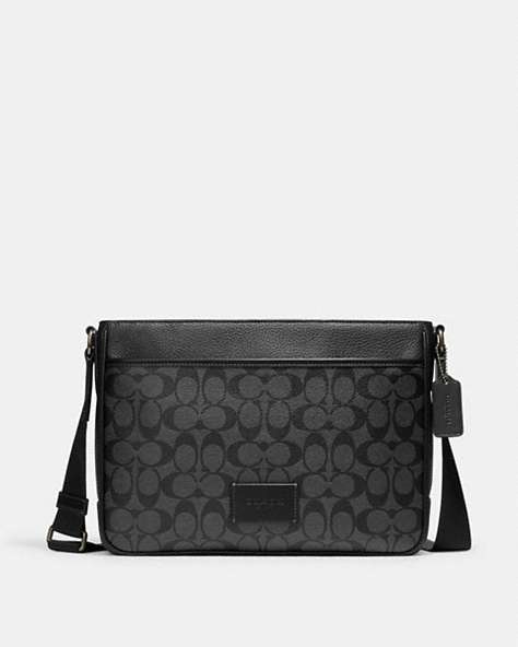 District Crossbody Bag In Signature Canvas