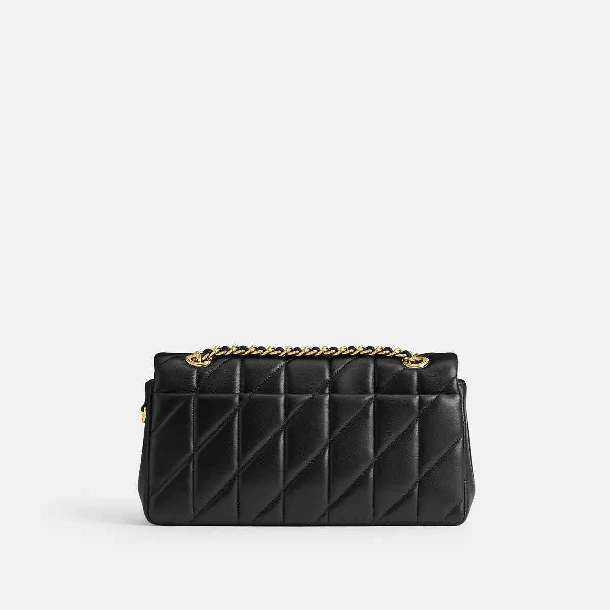 Coach Tabby Shoulder Bag 26 Pillow Quilting Brass/Black