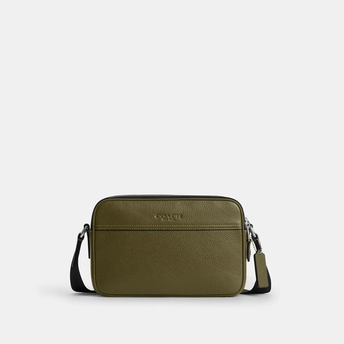 Coach Graham Crossbody Bag Silver/Olive