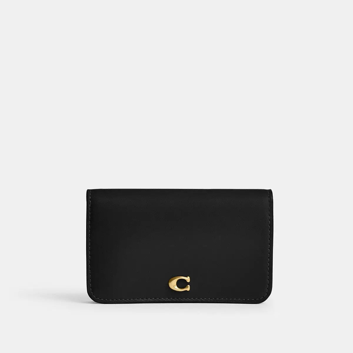 Coach Essential Slim Card Case Brass/Black