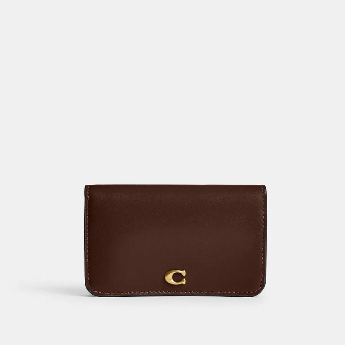 Coach Essential Slim Card Case Brass/Maple