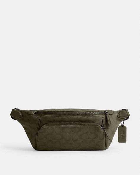 League Belt Bag In Signature Canvas Jacquard