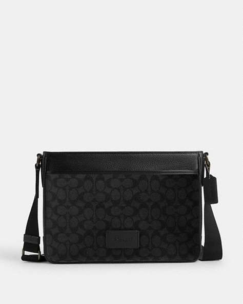 District Crossbody Bag In Signature Canvas