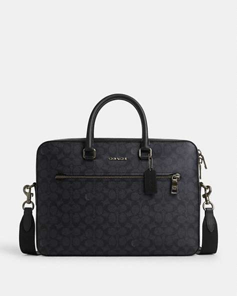 Ethan Slim Brief In Signature Canvas