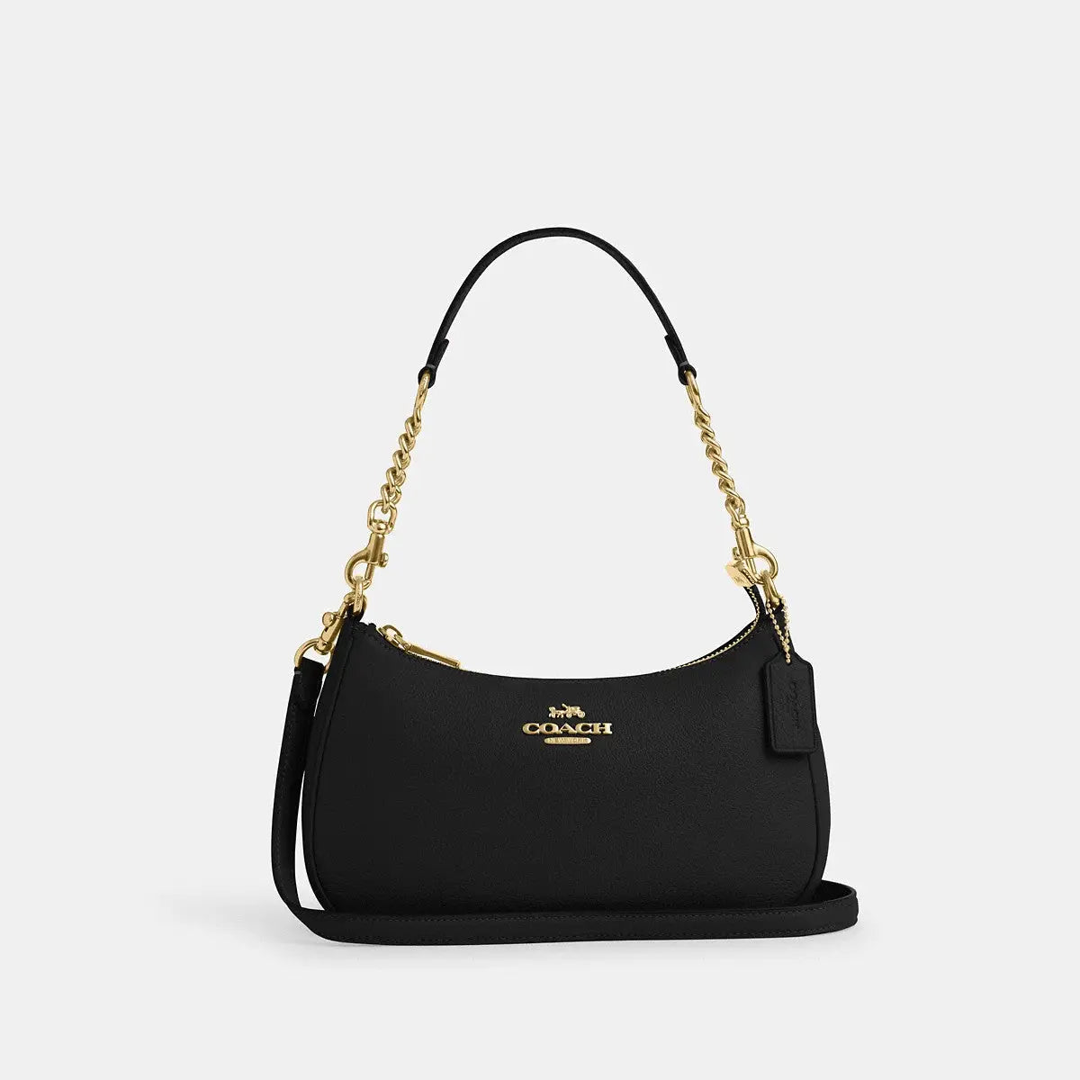 Coach Teri Shoulder Bag Gold/Black