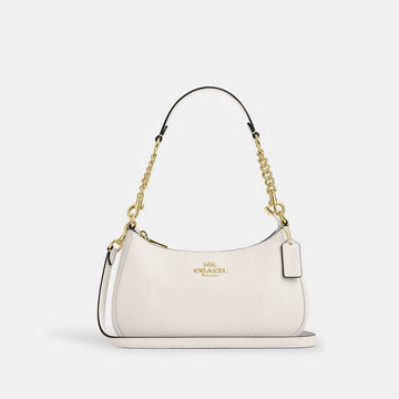 Coach Teri Shoulder Bag Gold/Chalk