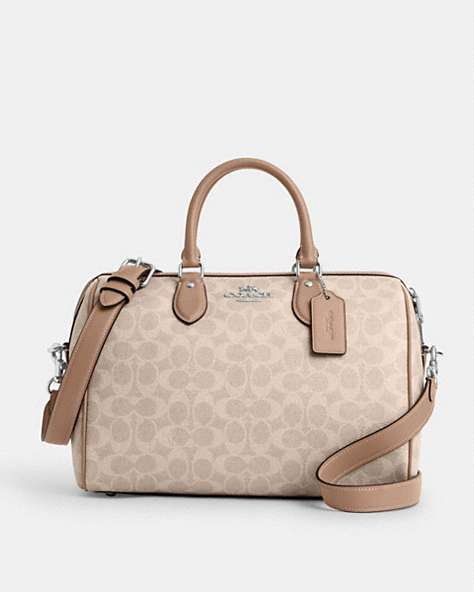 Rowan Large Satchel Bag In Signature Canvas