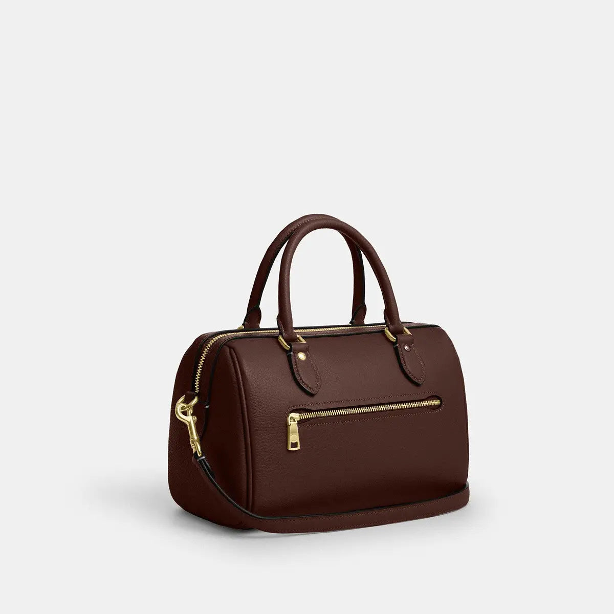 Coach Rowan Satchel Bag Gold/Maple