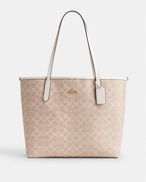 City Tote Bag In Signature Canvas