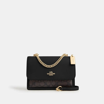 Coach Klare Crossbody Signature Canvas Gold/Walnut/Black