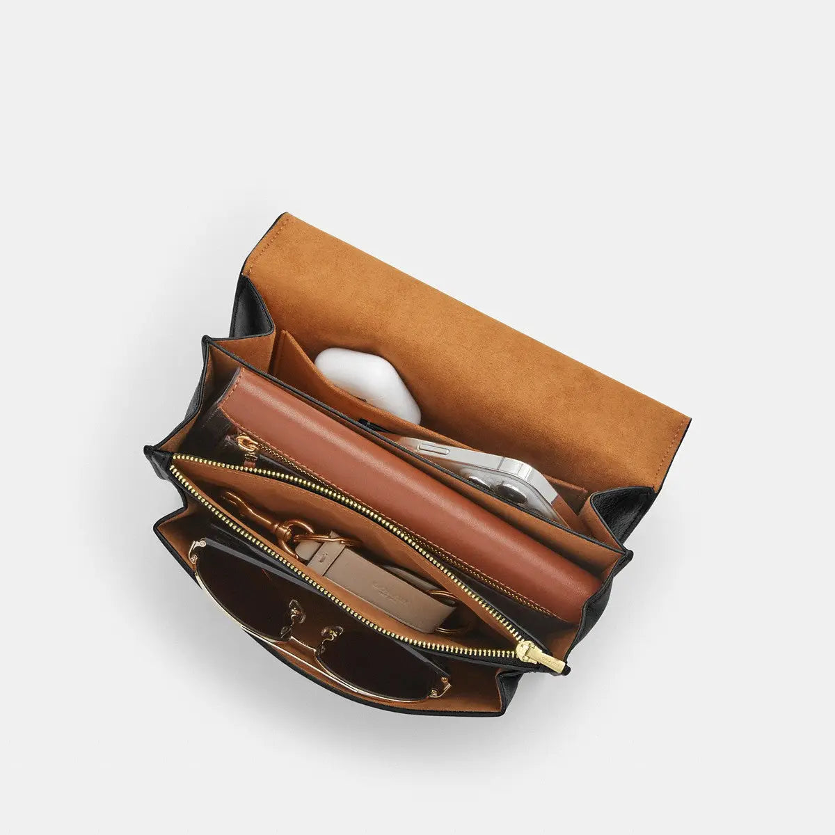 Coach Klare Crossbody Signature Canvas Gold/Walnut/Black
