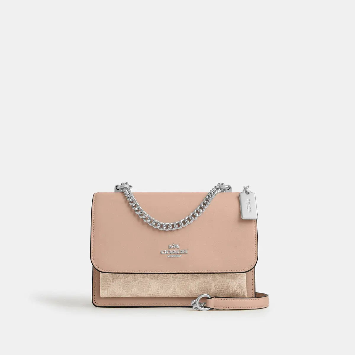 Coach Klare Crossbody Signature Canvas Silver/Sand/Taupe