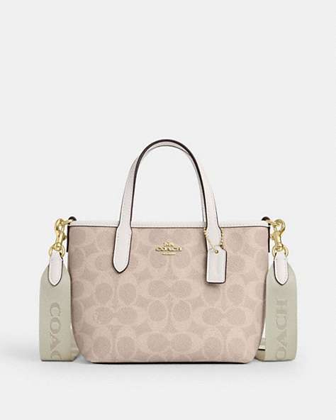 City Mini Tote Bag In Signature Canvas