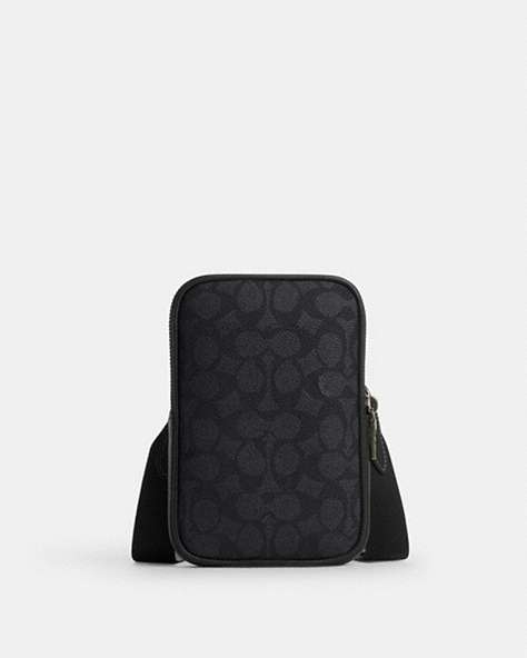 Aden Crossbody Bag In Signature Denim