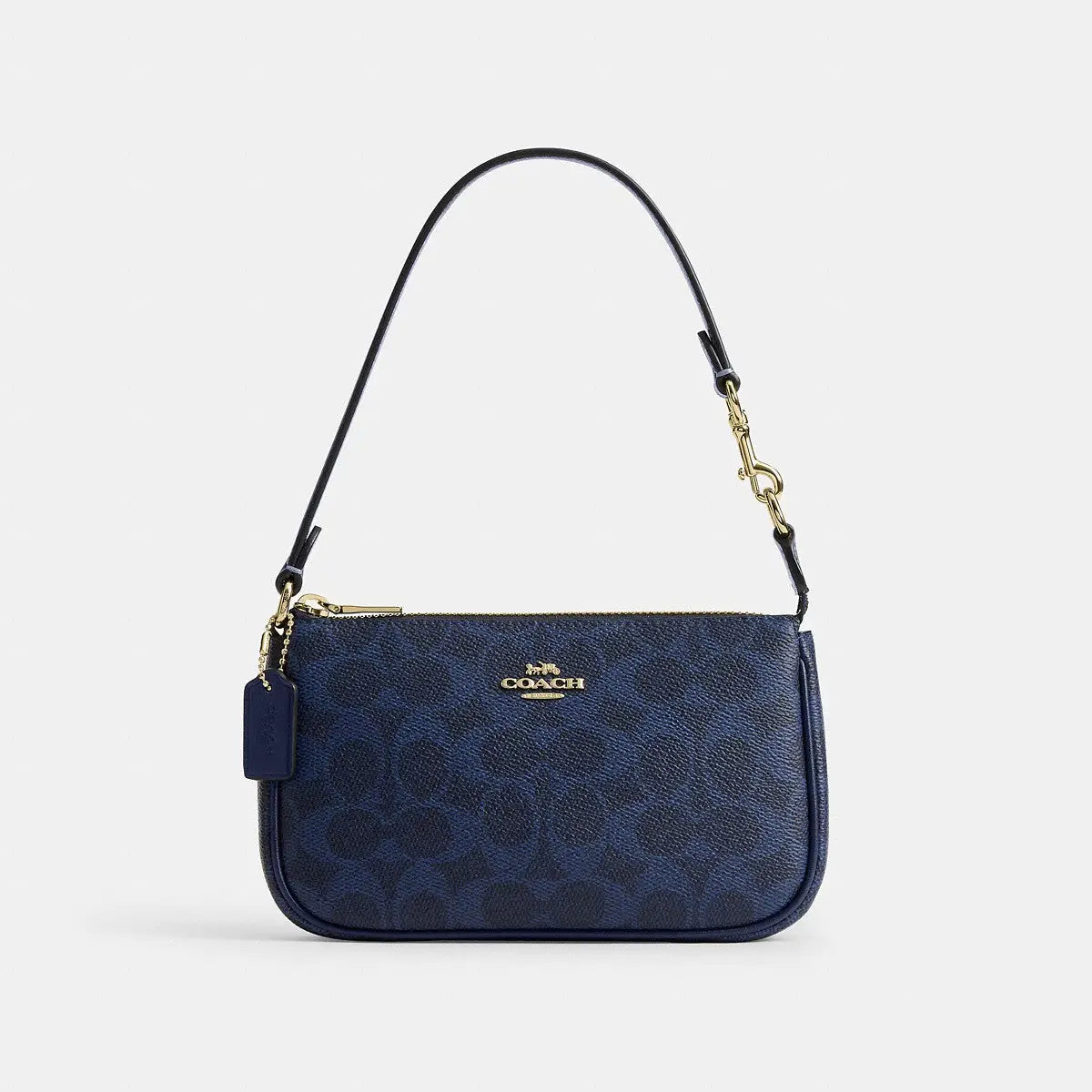 Coach Nolita 19 Signature Canvas Gold/Navy