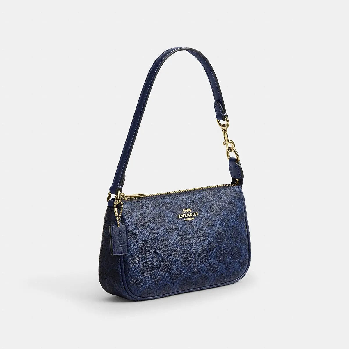 Coach Nolita 19 Signature Canvas Gold/Navy