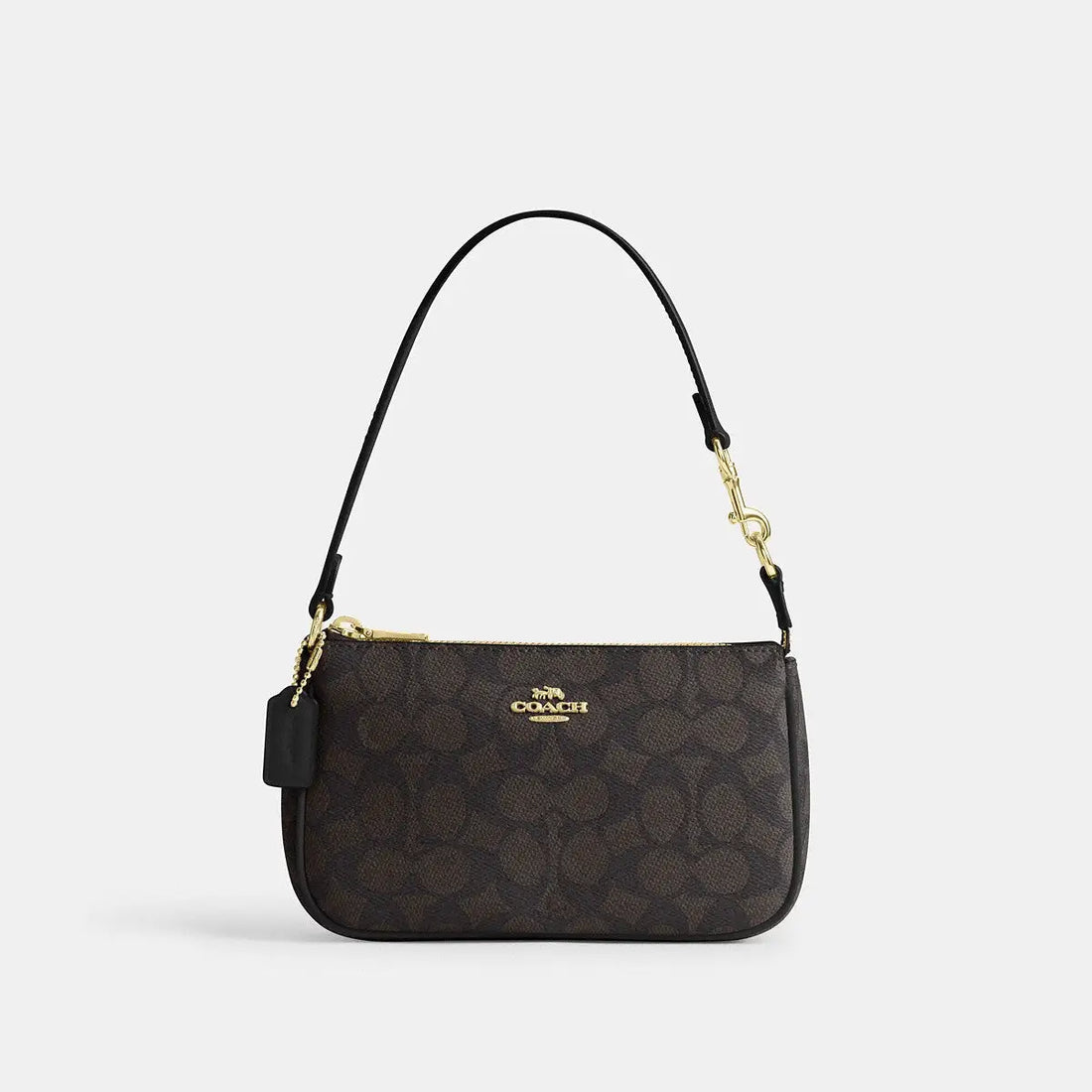 Coach Nolita 19 Signature Canvas Gold/Walnut/Black
