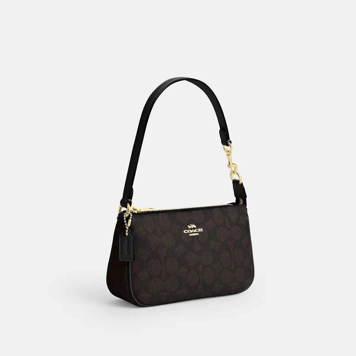 Coach Nolita 19 Signature Canvas Gold/Walnut/Black