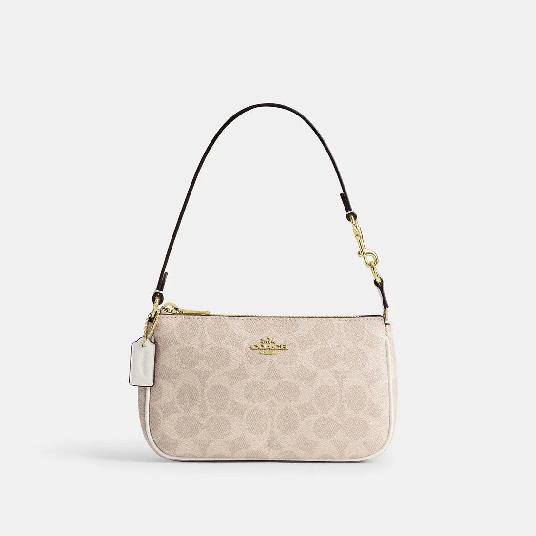 Coach Nolita 19 Signature Canvas Gold/Sand/Chalk