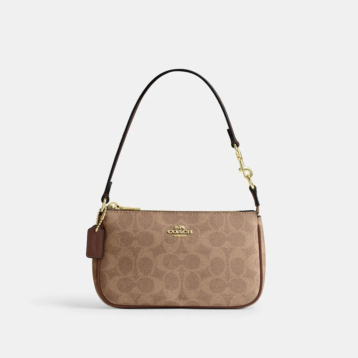 Coach Nolita 19 Signature Canvas Gold/Tan/Brown