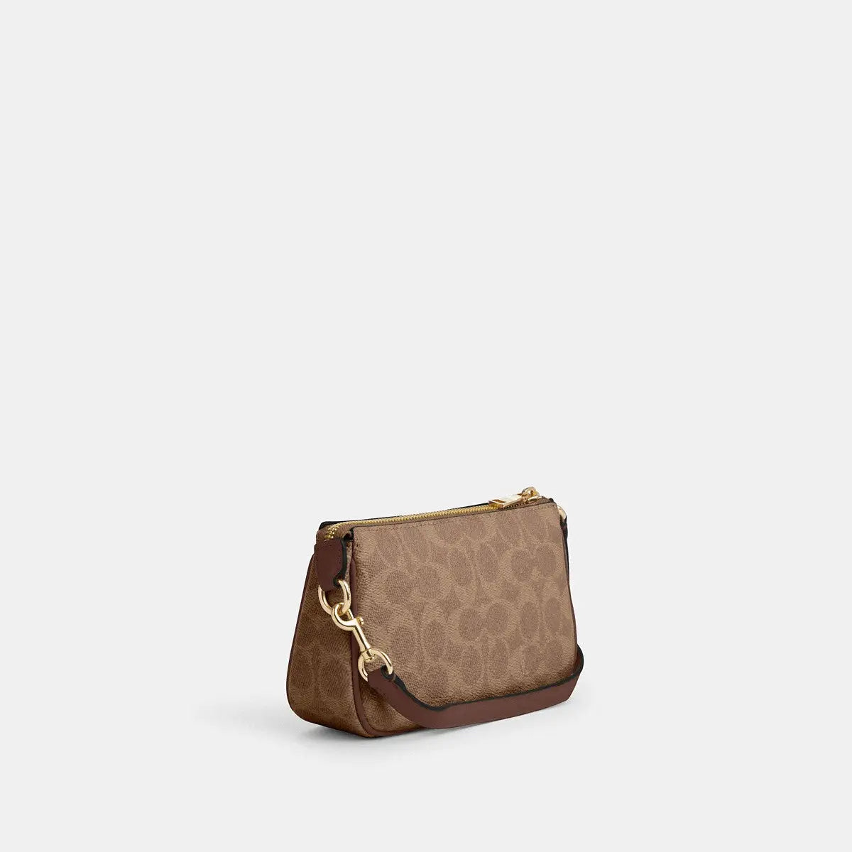 Coach Nolita 19 Signature Canvas Gold/Tan/Brown
