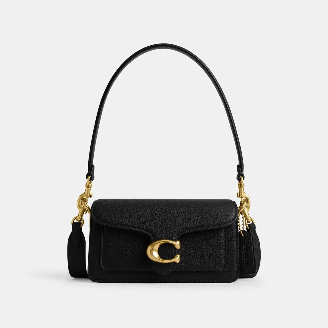 Coach Tabby Shoulder Bag 20 Brass/Black