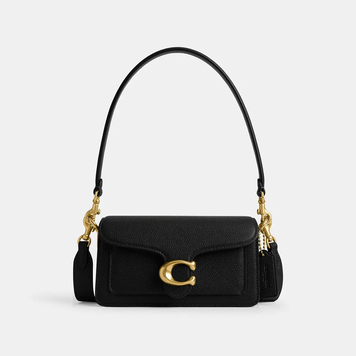 Coach Tabby Shoulder Bag 20 Brass/Black