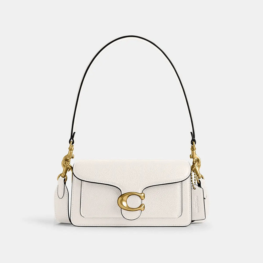 Coach Tabby Shoulder Bag 20 Brass/Chalk