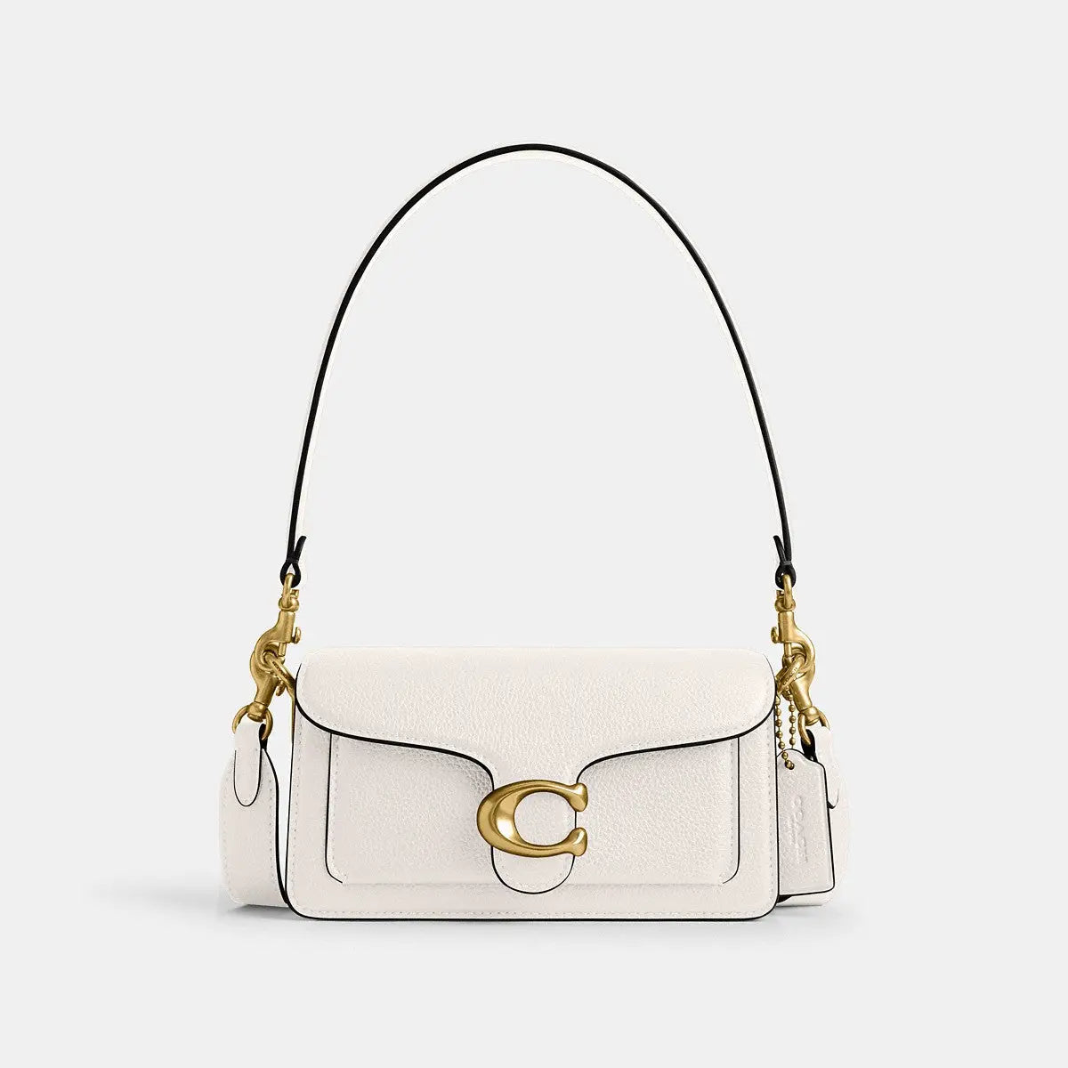 Coach Tabby Shoulder Bag 20 Brass/Chalk