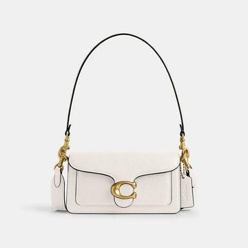 Coach Tabby Shoulder Bag 20 Brass/Chalk