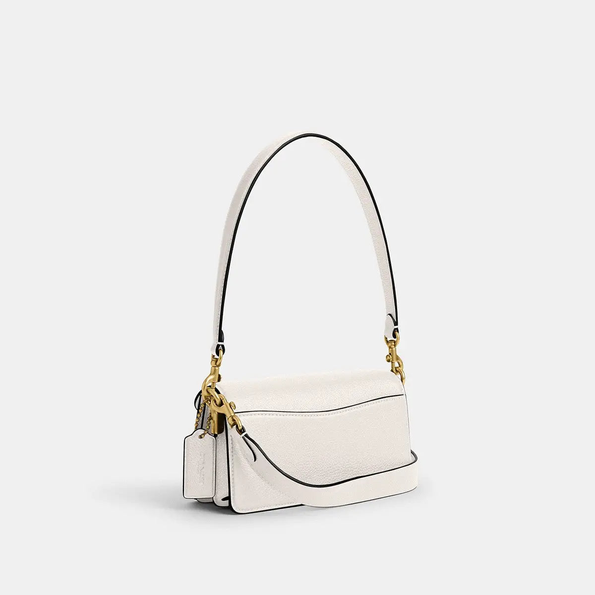 Coach Tabby Shoulder Bag 20 Brass/Chalk