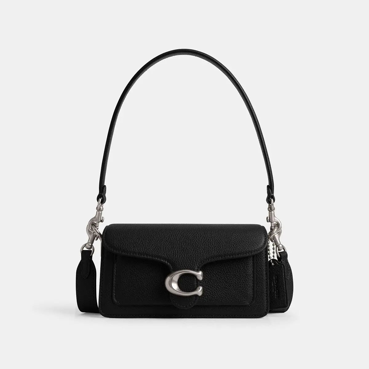 Coach Tabby Shoulder Bag 20 Silver/Black