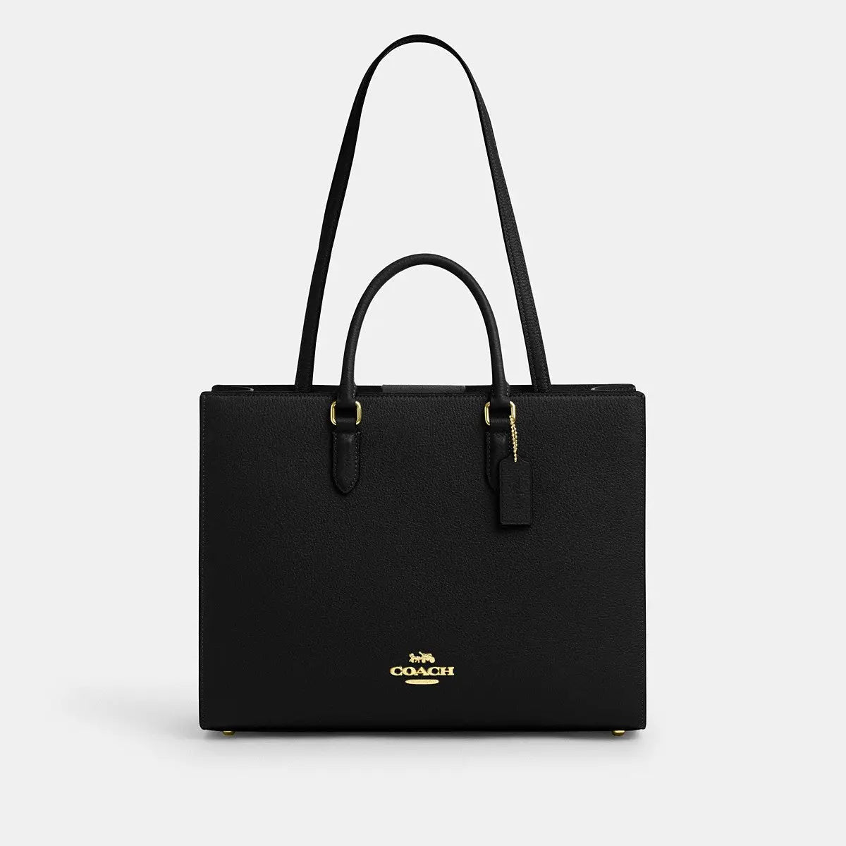 Coach Maggie Tote Bag Gold/Black