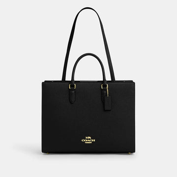 Coach Maggie Tote Bag Gold/Black