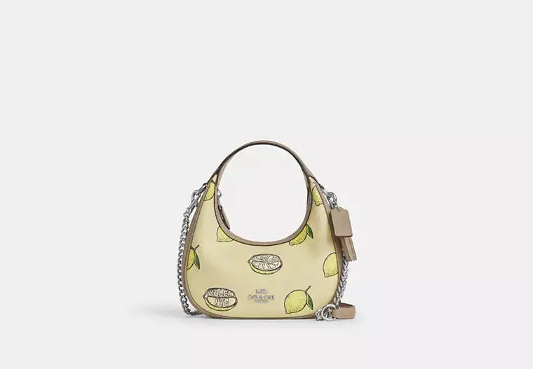 Carmen Mini Crossbody Bag With Lemon Print