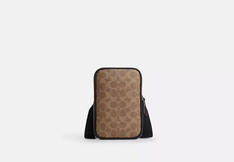 Aden Crossbody Bag In Signature Denim