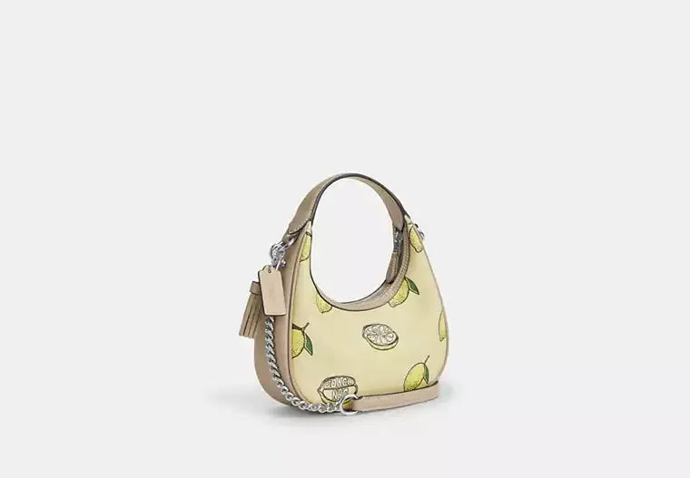 Carmen Mini Crossbody Bag With Lemon Print