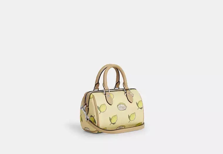 Mini Rowan Crossbody Bag With Lemon Print