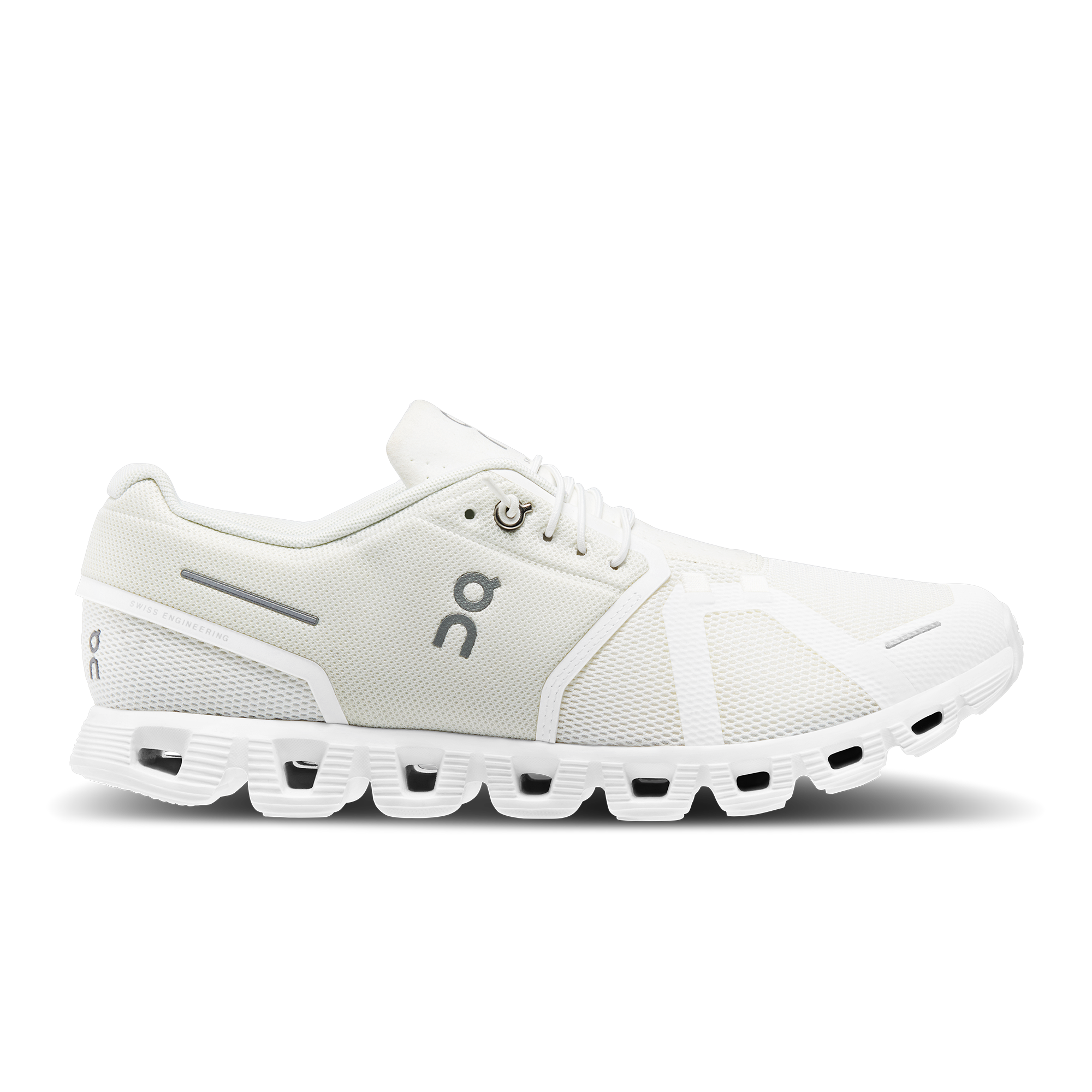Cloud 5 Undyed White On Running