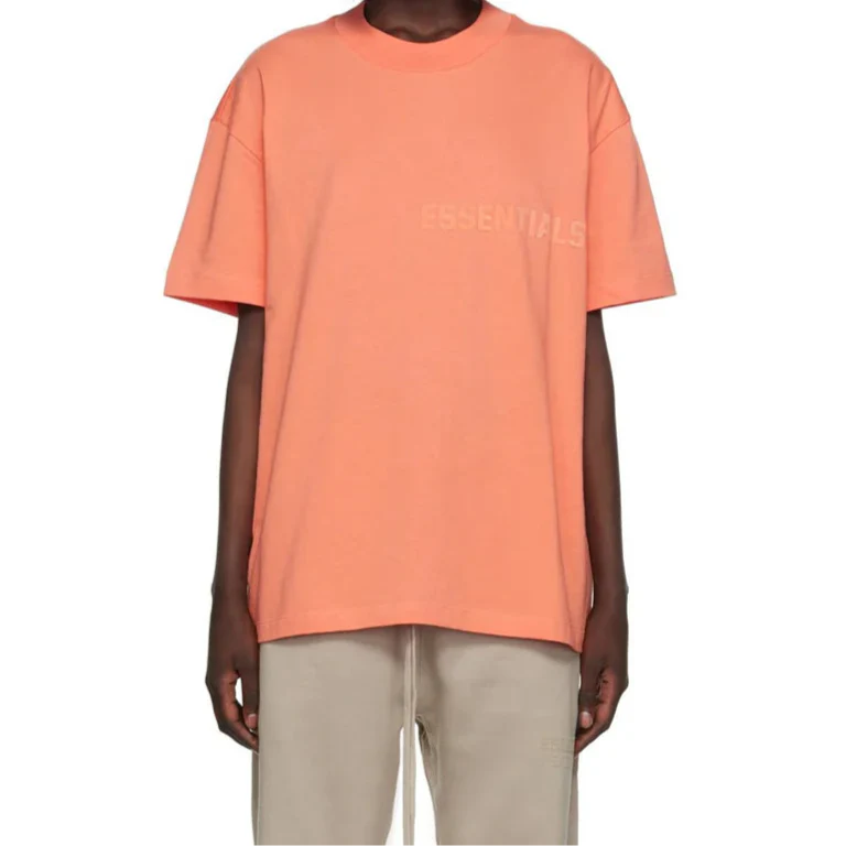Fear of God Essentials Short-Sleeve Tee 'Coral'