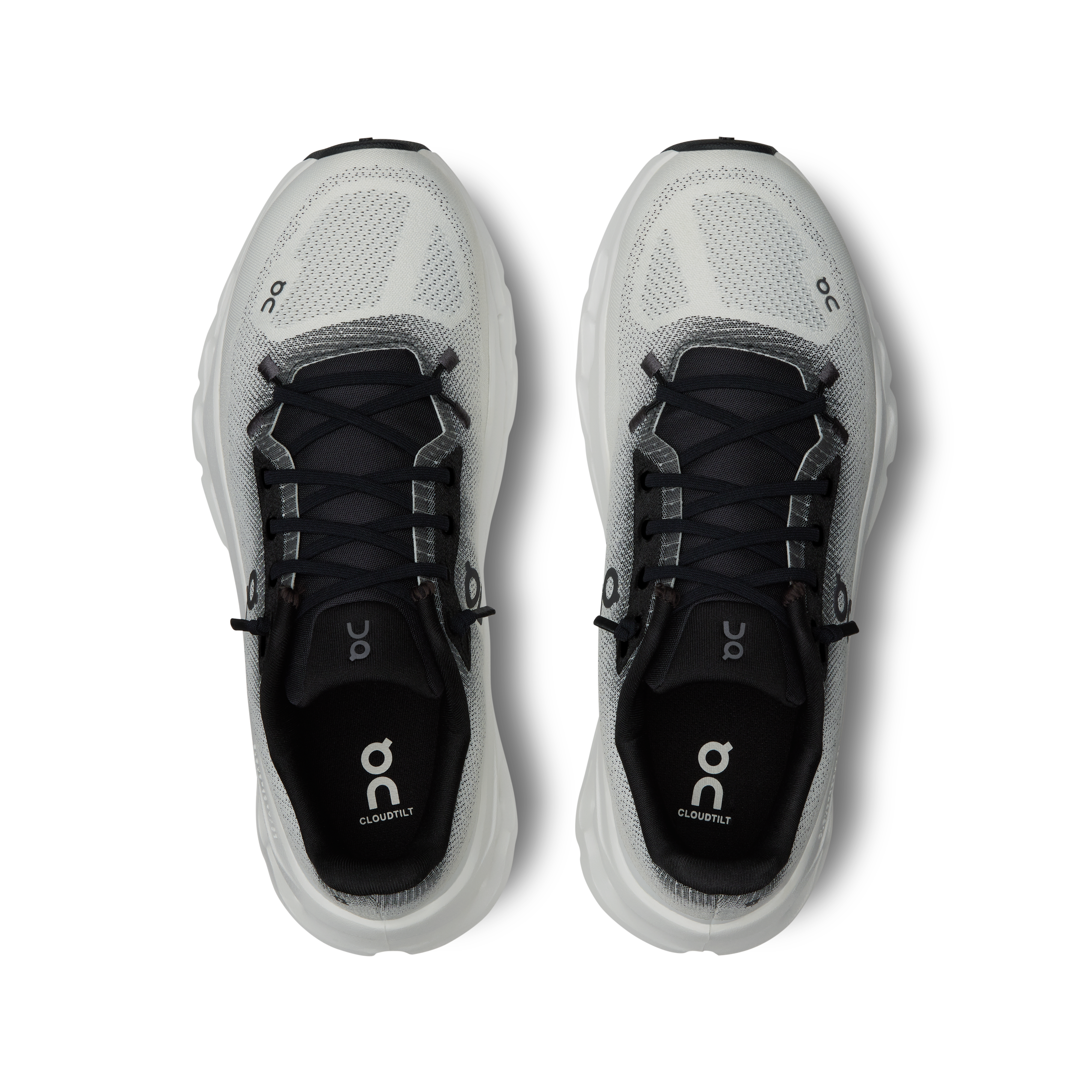 Cloud Tilt Black Ivory On Running