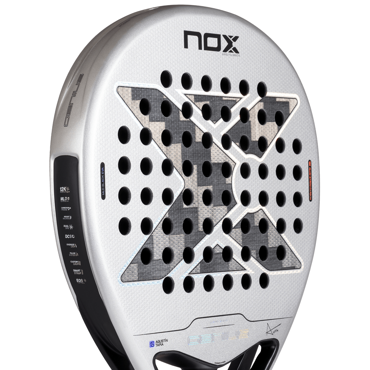 NOX Genius 12K Alum XTREM 2027 padel racket