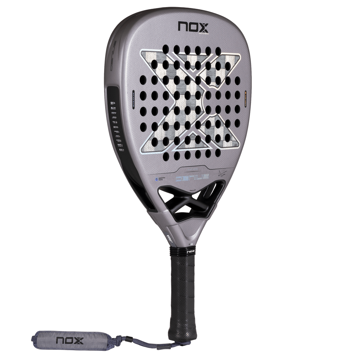 NOX Genius Attack 18K Alum 2027 padel racket